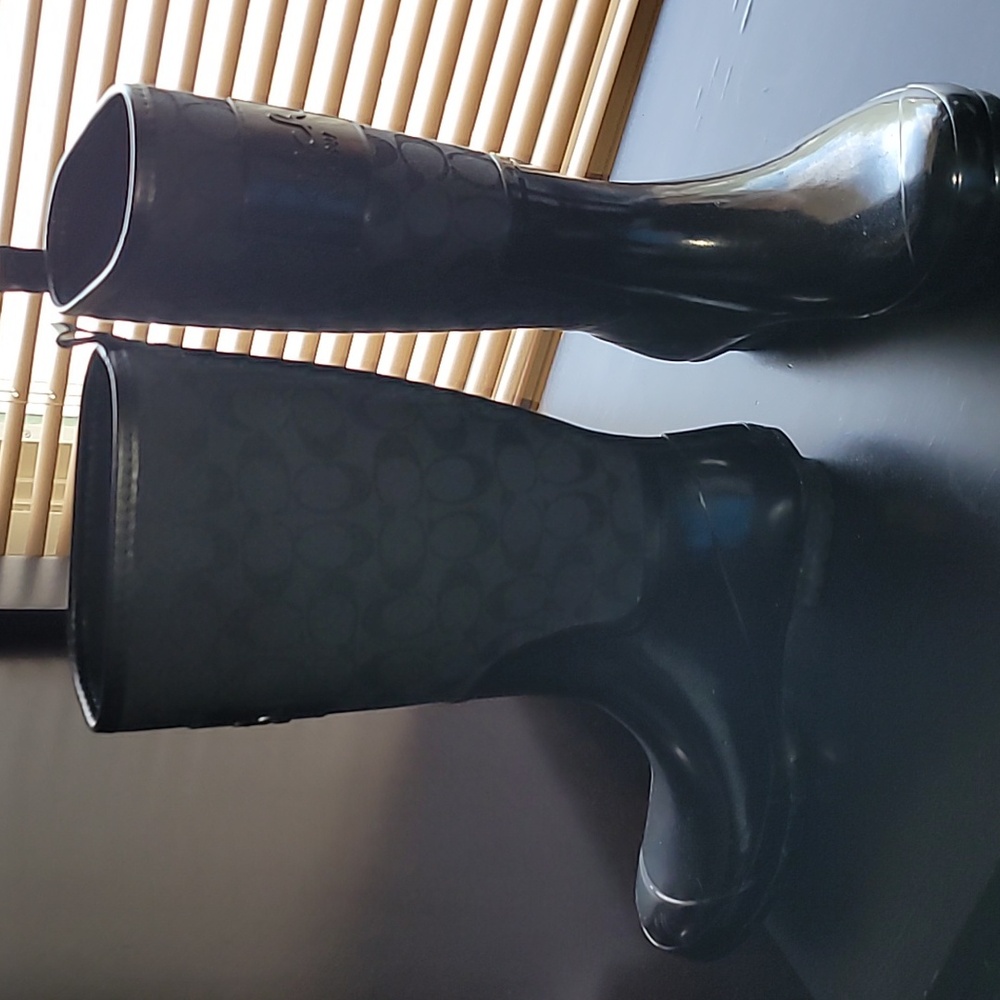 Coach rain boots - Picture 2 of 3